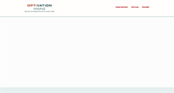 Desktop Screenshot of optivation.de